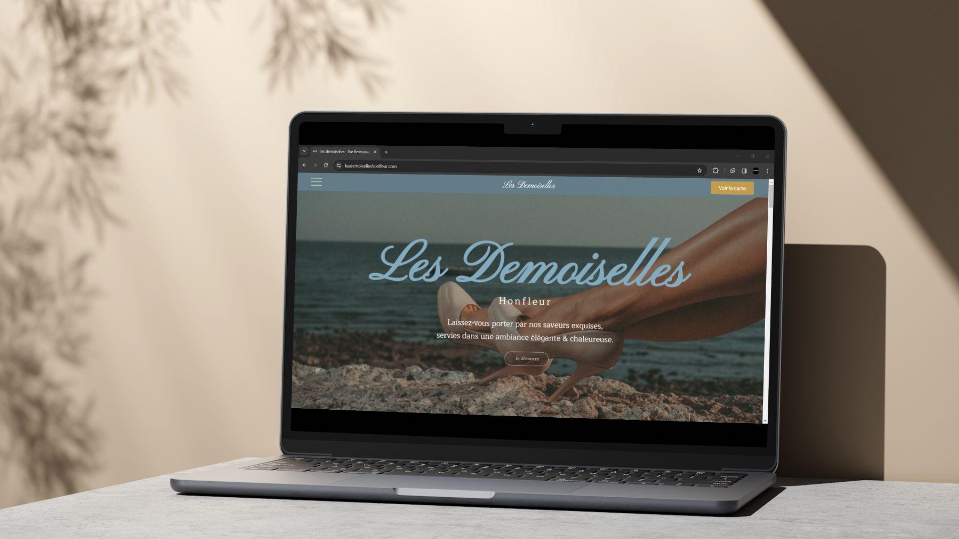 Aperçu du site internet Les Demoiselles Honfleur